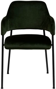 Actona Krzesło Lima z podłokietnikami zielone - Krzesła - miniaturka - grafika 4