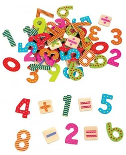 Lelin magnetyczne Cyferki - Klocki - miniaturka - grafika 2