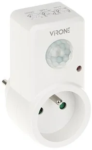 Orno Gniazdkowy czujnik ruchu 120° IP20 280W MS-1 - Czujniki ruchu i zmierzchu - miniaturka - grafika 2