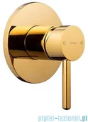 Baterie podtynkowe - Omnires Y bateria natryskowa-wannowa podtynkowa złoty Y1245ZL - miniaturka - grafika 1