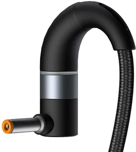 Baseus Kabel magnetyczny Zinc Magnetic USB-C do wtyk DC 4x1,7mm 100W PD 2m kątowy czarny) CATXC-T01 - Kable - miniaturka - grafika 5