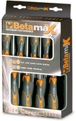 Śrubokręty - Beta Tools Zestaw 8 wkrętaków 1293/D8, stal, 012930403 - miniaturka - grafika 1