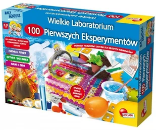Lisciani Giochi Mały geniusz 57672 LABORATORIUM 100 PIERWSZYCH EKSPERYMENTÓW Lisciani 57672 - Mały naukowiec - miniaturka - grafika 5
