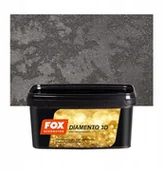 Farby zewnętrzne - FOX Efekt dekoracyjny Diamento 3D 1 l Carbon Fox - miniaturka - grafika 1