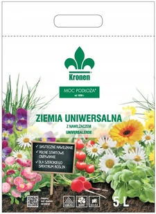 KRONEN ZIEMIA UNIWERSALNA 5 L 401675010055 - Nasiona i cebule - miniaturka - grafika 2