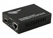 Switche - Allnet ALL-mc104g-SFP1 1000 Mbit/s Multi-mode, Mode Black Network Media Converter Media konwerter (IEEE 802.3, IEEE 802.3 AB, IEEE 802.3u, IEEE 802.3 X, sieci IEEE 802.3z, Gigabit Ethernet, 10Base-T, ALL-MC104G-SFP1 - miniaturka - grafika 1