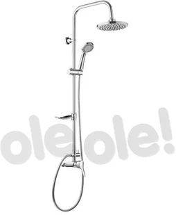 Deante Zestaw prysznicowy Neo Joko NBJ01RK Chrom - Zestawy prysznicowe - miniaturka - grafika 2