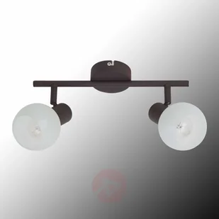 Brilliant Lampa sufitowa 12913/20 E14 (O) 80 mm Brązowy Biały Alabastrowy - Lampy sufitowe - miniaturka - grafika 2