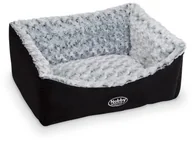 Legowiska dla psów - Nobby Arusha komfortowe łóżko dla psów, prostokątne, czarny - miniaturka - grafika 1