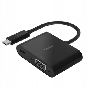 Belkin Adapter USB-C to VGA+ 60W AVC001btBK - Adaptery i przejściówki - miniaturka - grafika 3