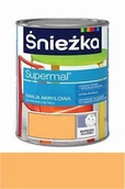 Farby i impregnaty do drewna - Śnieżka Emalia Supermal akrylowa brzoskwiniowa satynowy połysk A315 800ml 101028 - miniaturka - grafika 1