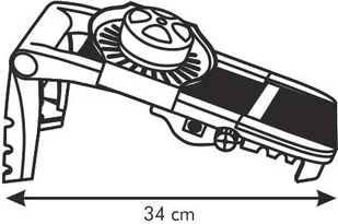 Tescoma Tarka mandolinowa wielofunkcyjna HANDY 643862.00 - Siekacze tarki i szatkownice - miniaturka - grafika 2