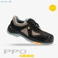 Obuwie robocze - PPO Strzelce Opolskie PÓŁBUTY BEZPIECZNE Z PODNOSKIEM KOMPOZYTOWYM CHRONIĄCE PRZED EFEKTEM ESD MODEL 703, PN-EN ISO 20345, S1, SRC, ESD; (43) - miniaturka - grafika 1