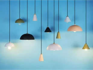 Beliani Lampa wisząca różowa CARES - Lampy sufitowe - miniaturka - grafika 2