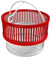 Inne artykuły do sprzątania - Sepio Koszyk Sepio Normal z klamerkami 30 szt. 10KOSKLANOR30 - miniaturka - grafika 1