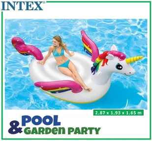 Intex Dmuchany jednorożec Maxi 57281 - Akcesoria do basenów - miniaturka - grafika 2
