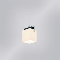 Lampy sufitowe - Argon Lampa wisząca Zwis TROS 254 1pł kremowy Brązowy wenge chrom - miniaturka - grafika 1