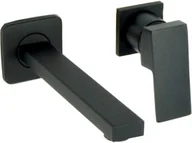 Baterie umywalkowe - STELLMAN Bateria umywalkowa QATRO czarna podtynkowa 1605-22BL - miniaturka - grafika 1