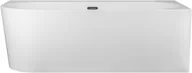 Wanny - Corsan Wanna narożna Intero prawa 170 cm z szeroką krawędzią i wykończeniem chrom E-240XL PÓŁKA WANNA PRAWA - miniaturka - grafika 1
