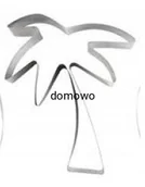 Formy do ciast - FORMA STALOWA RANT DUŻA PALMA CIASTO DESER - miniaturka - grafika 1