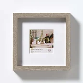 Ramki na zdjęcia - Walther Stockholm 3D drewniana rama 20x20 cm szara EA222D - miniaturka - grafika 1