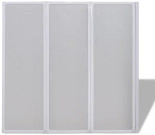 vidaXL 3 składane panele 141x132 140785 - Kabiny prysznicowe - miniaturka - grafika 4