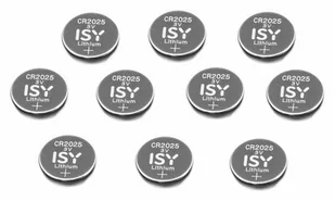 ISY Baterie ISY CR2025 10 szt IBA-3025 - Baterie i akcesoria - miniaturka - grafika 2
