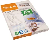 Folie do laminatora - Peach Laminovac fólie A5 154x216mm 80mic 100pck/BAL PP580-03 510363 - miniaturka - grafika 1