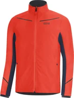 Kurtki i kamizelki sportowe męskie - GORE WEAR GORE WEAR R3 Gore-Tex Infinium Partial Kurtka Mężczyźni, fireball/orbit blue XL 2021 Kurtki do biegania 100624AYAU06 - miniaturka - grafika 1