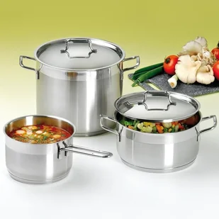 Orion Garnek stalowy 18/10 ANETT 1,2L 110383 - Garnki - miniaturka - grafika 4