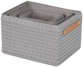 Pojemniki łazienkowe - SENSEA Kosz Paille 3 sztuki Sensea - miniaturka - grafika 1