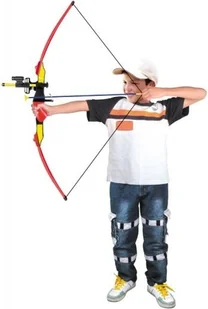 VK1 ZESTAW ŁUCZNICZY ENERO DLA DZIECI ŁUK 95CM 3 STRZAŁY CEL #H1 1019468 - Zabawki i gry sportowe - miniaturka - grafika 4