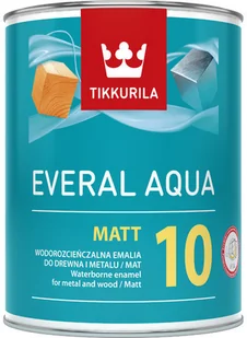 Tikkurila Emalia akrylowa Everal Aqua baza C mat [10] 0 45 l - Emalie - miniaturka - grafika 2