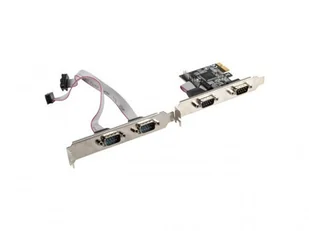LANBERG LANBERG Karta PCI Express COM 9Pin x4 + Śledzie Low Profile (PCE-DB9-004) - Elementy oświetleniowe do komputerów - miniaturka - grafika 4
