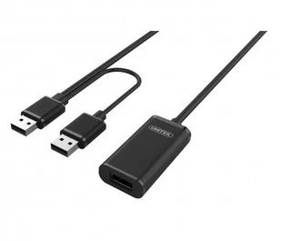 Unitek Przedlużacz aktywny USB 2.0 10m Y-278 czarny Y-278 - Kable komputerowe i do monitorów - miniaturka - grafika 2
