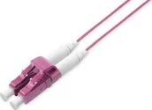 Kable miedziane - Digitus Patchcord światłowodowy LC LC Multi-Mode 50/125 OM4 fioletowy DK-HD2533-01-4 DK-HD2533-01-4 - miniaturka - grafika 1