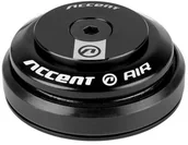 Części rowerowe - Accent Stery zintegrowane HI-AIR 1-1/8" IS42/IS42 łożyska maszynowe, czarne 610-13-100_ACC - miniaturka - grafika 1