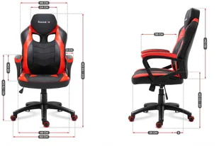 Huzaro Fotel gamingowy Huzaro FORCE 2.5 Red HZ-Force 2.5 Red - Fotele gamingowe - miniaturka - grafika 16