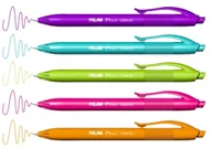 Długopisy - Milan zestaw kolorowych długopisów, 24 sztuki - miniaturka - grafika 1