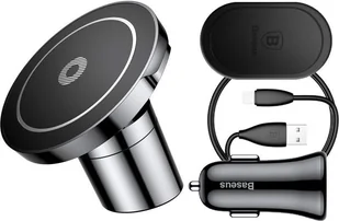 Baseus Uchwyt samochodowy do kratki wentylacyjnej WXER-01 Czarny - Uchwyty samochodowe do telefonów - miniaturka - grafika 2