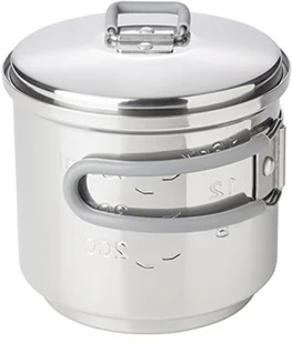 Esbit Zestaw do gotowania Solid Fuel Cookset Stainless Steel 4260149871503 - Akcesoria turystyczne - miniaturka - grafika 2