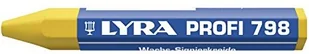 Lyra Kreda woskowa żółta 4880007 - Przybory szkolne - miniaturka - grafika 2
