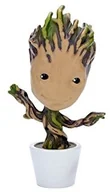 Figurki dla dzieci - Jada JADA Marvel Guardians of the Galaxy potted Groot  metalfigs 10 cm figurka do zbierania 97912 wiernie oddaje, wykonany z wysokiej jakości diecast-metalowe, zapakowane w eleganckim okna Box - miniaturka - grafika 1