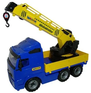 Wader Quality Toys QT Dźwig 3 kolory - Samochody i pojazdy dla dzieci - miniaturka - grafika 7