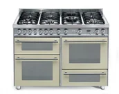 Kuchenki gazowo-elektryczne - Lofra PBI126SMFE+DMFT/2AEO - miniaturka - grafika 1