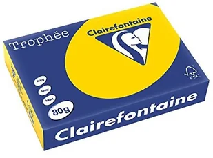 Clairefontaine Papier xero A4 80g TROPHEE złoty-żółty XCA41780 - Papier do drukarek - miniaturka - grafika 2