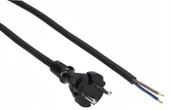 Przewody elektryczne - Conotech Kabel z wtyczką Guma 2x1,5 3m - miniaturka - grafika 1
