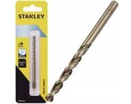 Wiertła - Stanley WIERTŁO DO METALU HSS-E KOBALT 6 mm 50112 STA50112-QZ - miniaturka - grafika 1