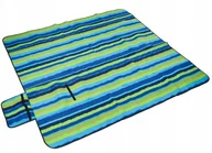 Koce piknikowe - Koc Piknikowy Plażowy Z Izolacją mata duży 200x200 - miniaturka - grafika 1