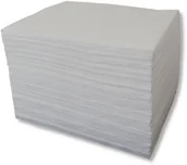 Sorbenty - ECOTEXTIL Mata Sorpcyjna Olejowa, (100 Arkuszy), Chłonność 112 L. Biały 1 275 G/m2 40Cm X 50Cm Mata Olejowe / Hydrofobowe Na Wodę - miniaturka - grafika 1